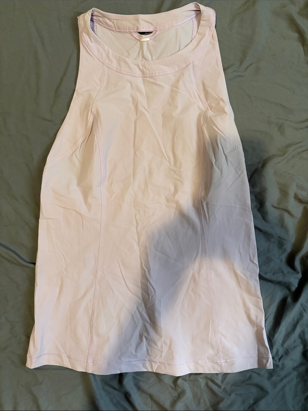 Light Pink Athletic Tank Top